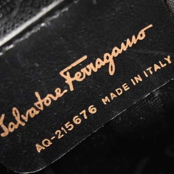 Salvatore Ferragamo Black Backpack AQ-215676